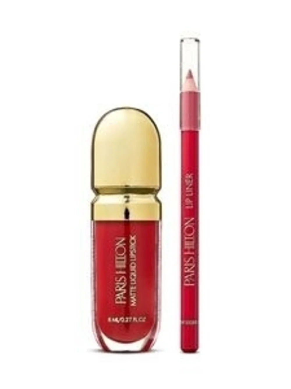 Paris Hilton Lippy Love Liquid Lipstick & Liner Set - Red